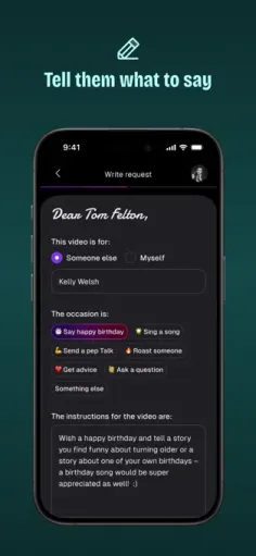 Cameo mobile app screenshot 2