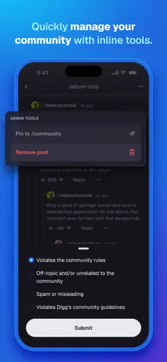 Digg mobile app screenshot 8